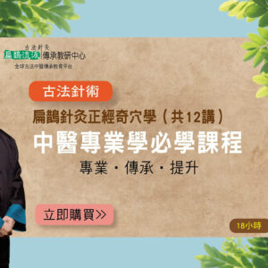 扁鵲正經奇穴學